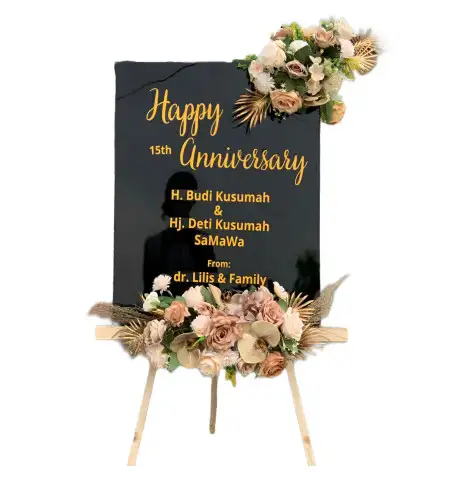 Papan Bunga Akrilik Kendondong